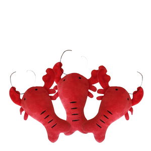 Süper yumuşak peluş yengeç ve istakoz köpek Bite dayanıklı doğum günü stres giderici için PP pamuk dolum ile interaktif sıkmak oyuncak - Product Image 2