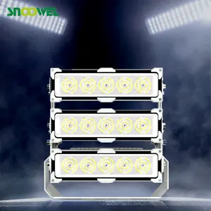 SNOOWEL High Power Modular 75W 150W 240W 320W 400W 500W LED Flood Light for Outdoor High Mast Sports Stadium Floodlight