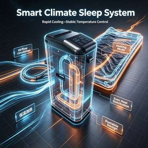 Hot Selling 4 Seasons Lightweight Waterproof Portable Indoor/Outdoor Smart <b>Heat</b> & Cold Adjustable Levels <b>USB</b> <b>Heated</b> Sleep Sack - Product Image 4