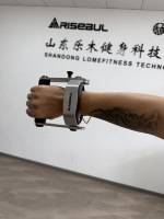 Poignées de câble métalliques robustes et confortables, antidérapantes, pour machine à câbles de fitness, accessoire pour entraînement en salle de sport RISEBUL