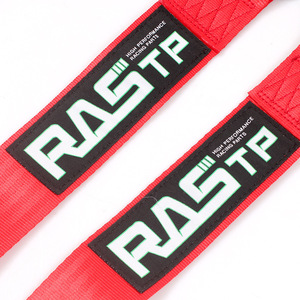 Cinturón de Seguridad RASTP de 4 Puntos, Rojo, Poliéster de Alta Resistencia, para Autos y Go-Karts - Product Image 3