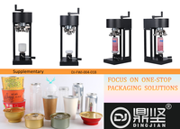 Nouvelle conception de machine de scellage semi-automatique électrique pour boissons en canettes et bouteilles PET, pour usage domestique et commercial, 200 ml, 250 ml, 330 ml, 500 ml, 650 ml