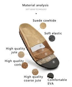 Scarpe Mule in pelle <span class=keywords><strong>di</strong></span> lusso basse MOQ <span class=keywords><strong>ciabatte</strong></span> in sughero all'ingrosso da <span class=keywords><strong>donna</strong></span> <span class=keywords><strong>di</strong></span> alta qualità in vera pelle Unisex morbido birkenstock - Product Image 4