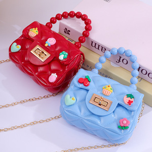 Nouveau Sac Mini Fait Main 2025 pour Femmes et Enfants, Ensemble DIY Patch Sac Bandoulière Chaîne Personnalisable, Porte-Monnaie Enfants Sac Gelée - Product Image 4