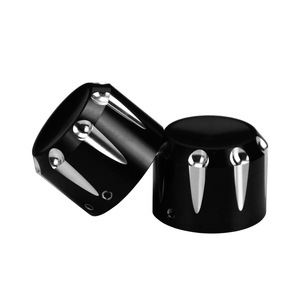 Pièces de moto, cache-axe Raindrop, adapté à la modification du cache-axe avant Harley, cache décoratif, cache-axe CNC - Product Image 6