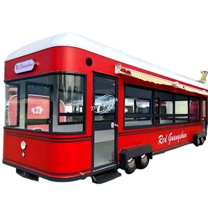 Portable Commercial <b>Concession</b> <b>Trailer</b>, Multifunctional Mobile Street Food Cart for Night Market Grilled Meat & Burgers - Product Image 6