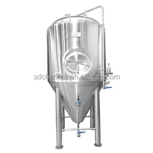 SS 304 6000L Bierfermentationsgefäß 60HL Bierfermentator 6000 Liter Isobarischer Fermentationsbehälter zu verkaufen