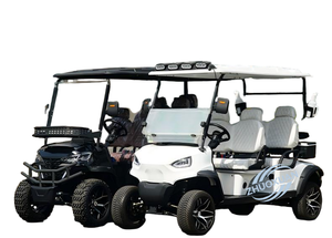 Carrito de Golf Todoterreno con Camuflaje, Vehículo Turístico de 6 Plazas para Turismo Panorámico y Recepción - Product Image 2