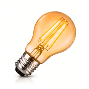 Lampadina a Filamento LED E27 6W Luce Calda Ambra per Illuminazione Interna - Product Image 2