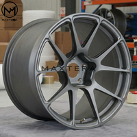Jantes de voiture Maxtera forgées sur mesure de style GA1R à trous ouverts pour Corvette C7 C8 Porsche 911 BMW M3 M4 Mustang GTR Dodge Viper, jantes en alliage