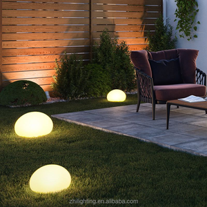 Éclairage d'ambiance extérieur moderne imperméable, éclairage de paysage sphérique, décoration de jardin, lampe à boule LED pour pelouse - Product Image 5