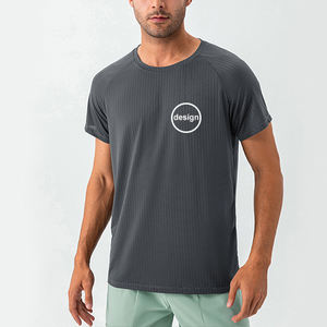 T-shirt personnalisé de haute qualité avec logo imprimé, t-shirt en bambou écologique pour hommes, vêtements de sport, vêtements de fitness pour hommes, t-shirts d'entraînement - Product Image 4