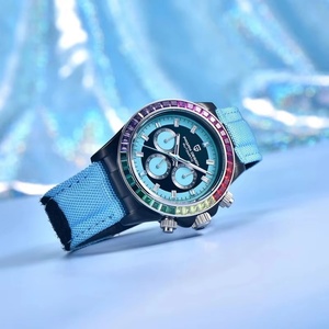 Reloj Mecánico para Hombre PAGANI DESIGN PD1732 de 40 mm con Bisel Arcoíris de Moda, Reloj Automático de Zafiro Resistente al Agua de 100 m para Parejas - Product Image 5