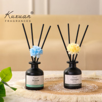 80ml Home Decoration Best Room Duft diffusor, luxuriöse sprüh lackierte Glasflasche
