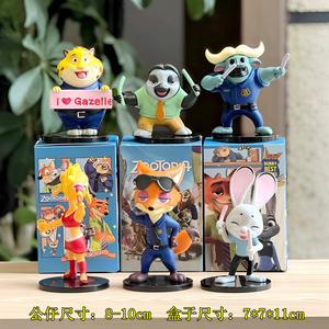 Figuras Coleccionables de la Serie Zoo2, Cajas Sorpresa, Judy, Fox, Nick Wilde, Juguetes, Adornos para Coche, Regalos - Product Image 4