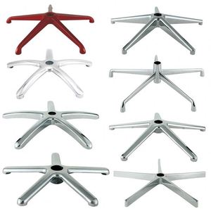 Đen sao ghế cơ sở chân sửa chữa có thể điều chỉnh thang máy khí bảng Patio xoay tàu lượn 5 phần ván ép phụ kiện lenin đồ nội thất cho - Product Image 2