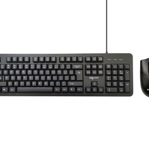 Aigo WQ9533 Wired Multimedia Keyboard <b>Mouse</b> Combo 104 Keys <b>USB</b> For Office Home Use - Product Image 3