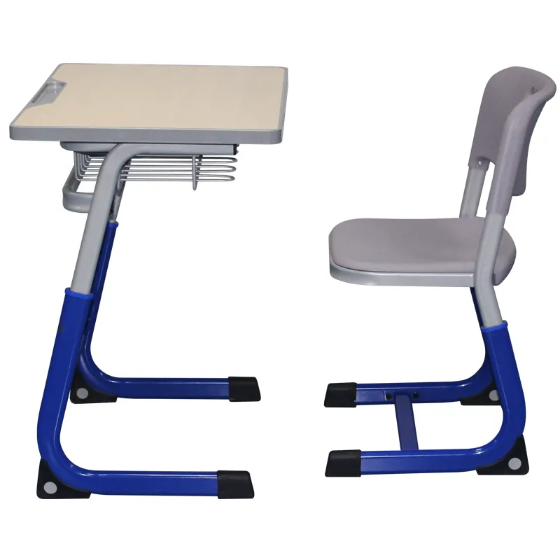 chair and table school student classroom furniture cheap kids metal school table and chair