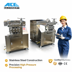 Homogénéisateur horizontal haute pression pour lait et jus, prix direct usine - Product Image 4