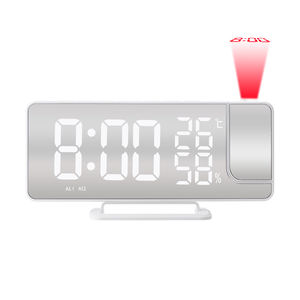 Proyector de proyección eléctrica con conexión de espejo, Am, Fm, multifuncional, Am/Fm, Led, alarma, reloj de <span class=keywords><strong>Radio</strong></span> eléctrico multifunción - Product Image 2