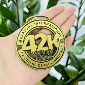 Fabricación de monedas de recuerdo de China con 2 lados, recuerdo Chapado en latón antiguo, fabricante de monedas personalizado de metal 3D - Product Image 1