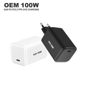 <span class=keywords><strong>Cargador</strong></span> Gan de 100w Tipo C, <span class=keywords><strong>Cargador</strong></span> Rápido con PD, PPS, AVS, Adaptador de <span class=keywords><strong>Cargador</strong></span> de Pared para Teléfono Móvil, <span class=keywords><strong>Cargador</strong></span> de 100w para Laptop, USB C - Product Image 1