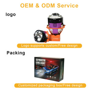 JHS Công Suất Cao 3Inch Bi Ống Kính Máy Chiếu Ánh Sáng G01 Sương Mù Ống Kính Đèn 40W 6500K Không Thấm Nước Tự Động Chiếu Sáng Bi <span class=keywords><strong>LED</strong></span> Máy Chiếu - Product Image 5