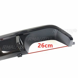 Diffuseur de pare-chocs arrière, lèvre de spoiler, plaque de séparation aspect fibre de carbone pour BMW F80 M3 F82 F83 M4 2015 2016 2017 2018 2019 2020 - Product Image 5