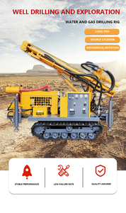 Crawler Type <b>Drilling</b> Rig with 300mm <b>Drilling</b> Diameter and 500m Depth for Water Well - Product Image 4