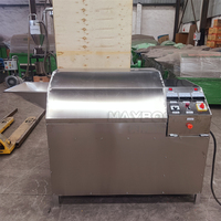 Machine de torréfaction multifonctionnelle automatique en acier inoxydable de qualité alimentaire pour maïs, blé, noix, cacahuètes, et séchoir rotatif pour fèves de cacao