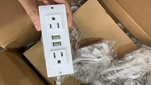 Meilleur Prix extension prise usb avec couvercle en métal plaque - Product Image 6