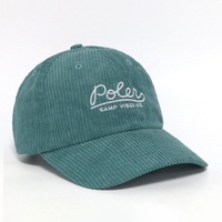 Casquettes décontractées en velours côtelé personnalisées avec logo brodé, non structurées, à visière incurvée, 6 panneaux, style « Dad Hat », pour le sport et l'extérieur – Vente en gros