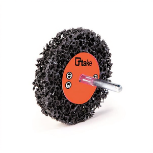 Disco de Lijado No Tejido Ttake de 100x13 mm con Vástago de 6 mm para Pulir Metal - Product Image 2