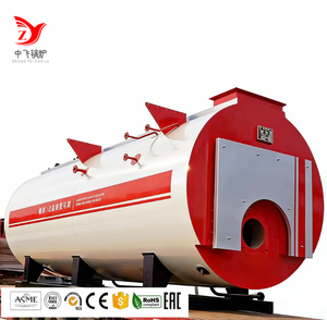 Chaudière à vapeur au gaz et au mazout Zhongfei WNS avec faible bruit de fonctionnement et environnement de travail confortable - Product Image 3