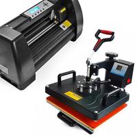 Traceur de découpe 365 mm pour sublimation, presse à chaud 5-en-1 pour T-shirts, machine de découpe de vinyle