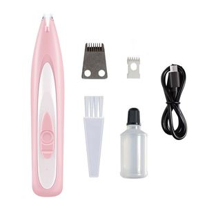 Low Noise Dog Paw <b>Electric</b> Trimmer Clippers With Led Light Usb Rechargeable Professional Dog Grooming <b>Kit</b> Promotional Gifts - Product Image 3