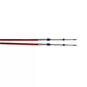 Arbre flexible de commande de moteur marin avec gaine rouge pour bateaux de pêche, pièce de rechange et de réparation pour moteur hors-bord diesel - Product Image 2