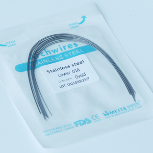 Cavi ad arco in acciaio inossidabile dentale ortodontico kopedentale Ovoid 016 - Product Image 3