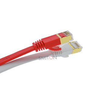 Câble de raccordement réseau FTP CAT7 plat à âme en cuivre pur pour extension de câble Ethernet - Product Image 2