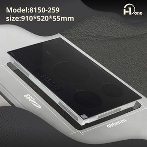 Table de cuisson à induction infrarouge électrique encastrable de 36 pouces, plaque de cuisson à induction intelligente et commandes à activation tactile - Product Image 6