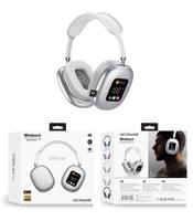 Casque de jeu supra-auriculaire à réduction de bruit, pliable, léger, avec écran, casque sans fil, écouteurs Bluetooth