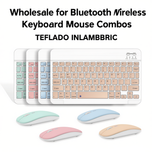 Wholesale for Bluetooth Wireless Keyboard <b>Mouse</b> Combos TECLADO INLAMBRICO Product - Product Image 3