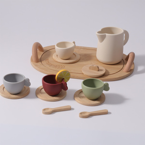Ensemble de jeux pour enfants cuisine vaisselle jouets enfant amical jouet ensemble haïlien Lyjenny - Product Image 2