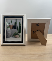 Marcos de Fotos Rectangulares Portátiles, Ecológicos, Duraderos y Ligeros de MDF, con Logotipo Personalizado, para Decoración del Hogar, de Mesa, Marca Daxin, Venta al Por Mayor