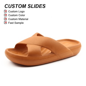 Nuevas Sandalias OLICOM <span class=keywords><strong>de</strong></span> EVA para Mujer, con Tiras Cruzadas, Cómodas, Pantuflas para Mujer, para Interiores y Exteriores, Zapatos <span class=keywords><strong>de</strong></span> Ducha, Sandalias Esenciales para la Playa, Sandalias Cloud - Product Image 3