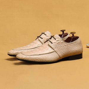 Men's British-Style Vintage Oxford Dress <b>Shoes</b> Bright <b>Patent</b> <b>Leather</b> Carved Square Toe Height Increasing Formal <b>Shoes</b> Wedding - Product Image 6