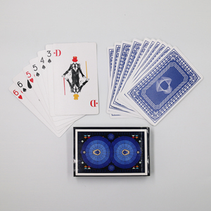 High Quality Custom logo Playing Cards Resistant Smooth Touch Personalized Custom Playing <b>Poker</b> Cards with box - Product Image 3