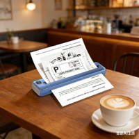 Impresora Térmica Portátil NETUM A4 - Impresora de Documentos e Imágenes Compatible con Android, 203dpi, con Batería de 2400mAh, en Stock