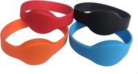 Bracelet programmable NFC personnalisé 13,56 MHz, bracelet intelligent RFID réglable