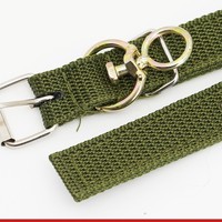 Tali Kandang Sapi dan Domba Baru 1M, Tali Peternakan Hewan Besar, Nylon Tebal Warna Hijau